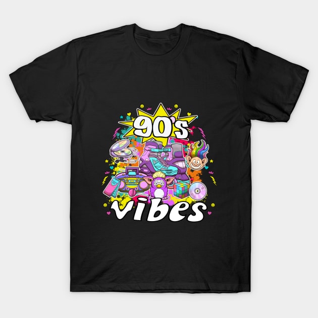 90s Vibes Elements And Toys T-Shirt by TheMaskedTooner